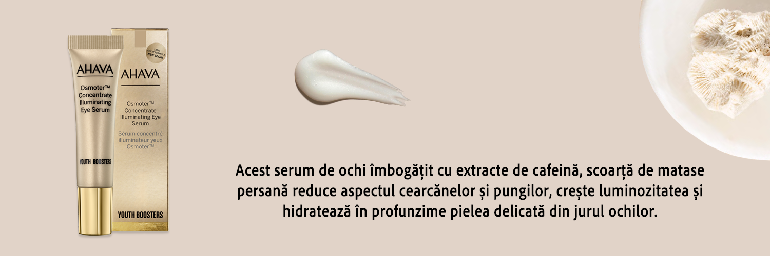 Serum pentru ochi Osmoter Ahava, 15 ml